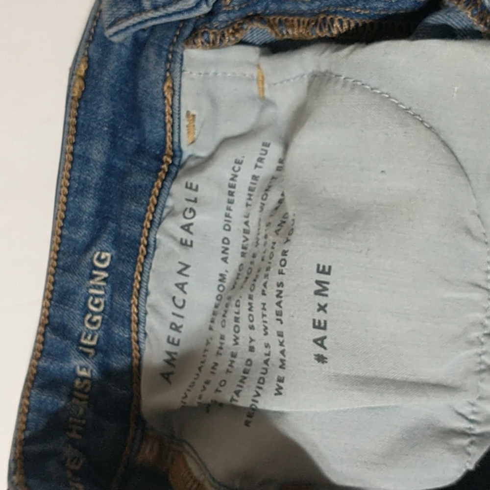 American Eagle jeans/ super hi-rise jegging - Picture 6 of 10